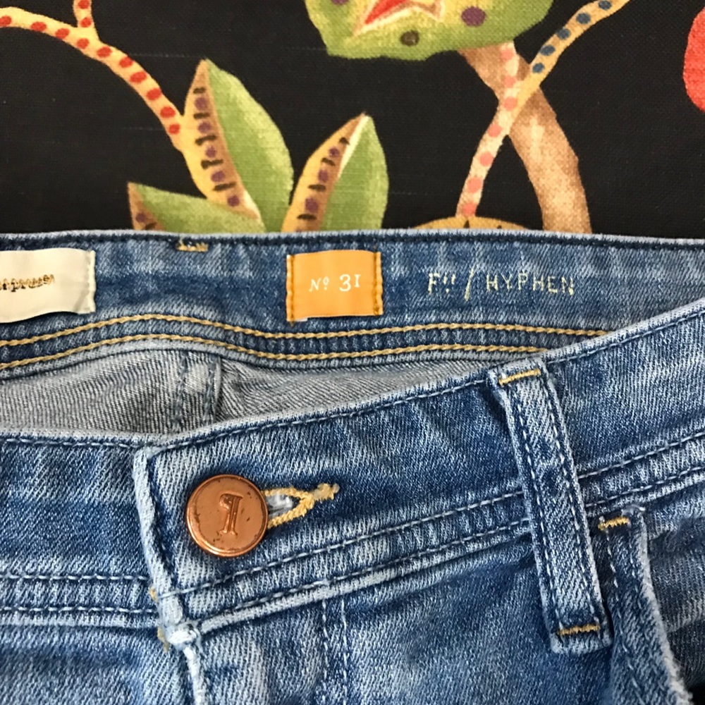 Anthropology Pilcro Jeans no 31/29 adorable!❣️